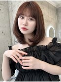 艶髪フェイスレイヤーワンカールヘア【肥田亜沙美】