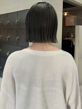 ヘアー アイス ルーチェ(HAIR ICI LUCE) パッっとボブ/サラ艶ストレート/上田