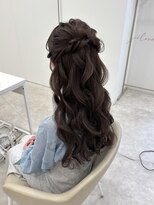 ディティカレスト(Dityca rst)&nbsp;ふわふわハーフアップ