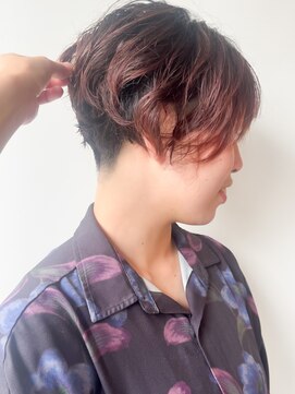 モリオフロムロンドン 原宿本店(morio from London) 【morio原宿】ハンサムショート パーマ 刈り上げ
