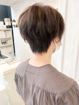 キャアリー(Caary) 福山 丸みショートヘア/ショートウルフ/ベリーショート人気Caary