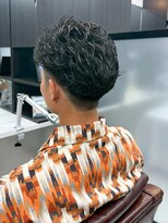 ソレイユ バイ アルフレッド(SOLEIL by alfRed)&nbsp;アップバング　毛流れ　ナチュラル　黒髪