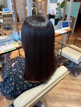 ヘアーショップ エヌアンドエー 越谷店(hair shop N&A) 大人上品◎艶髪ストレートロング/髪質改善/ストレート