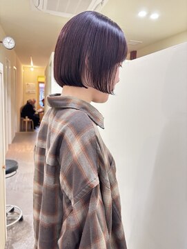 ヒントステーション(HINTSTATION) 〈浅草 半個室〉コスメストレート/ローズブラウン