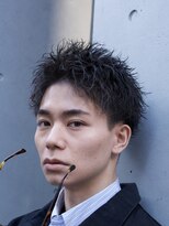 フィフス 渋谷(fifth)&nbsp;渋谷スパイキーパーマツイストスパイラル大人ショート短髪パーマ