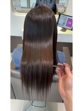 黒髪/グレージュカラー/ココアベージュ/［大阪京橋］