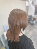 カーキヘアリンク(khaki hair link) ダブルカラーでつくるブラウン
