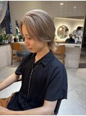 横浜★ハイトーンケアブリーチミルクティー