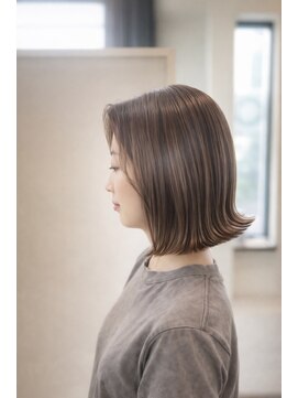 ヘアーメイク ヴェルダ(Hair make VERDA) 切りっぱ外ハネ