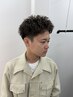 短髪メンズにオススメ！！カット＋ピンパーマ15950円→12760円