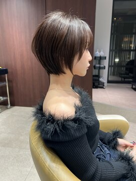 ラキング ギンザ トウキョウ(LAKING GINZA) ピンクベージュ/アンブレラカラー/クールショート/前髪/銀座