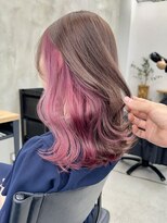 KILLA神戸三宮元町 ダブルカラー/ブリーチデザインカラー/ブリーチなしダブルカラー&nbsp;デザインカラー/ハイライト/ブリーチなしダブルカラー[神戸]