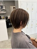 大人っぽく見えるハンサムショートレイヤーボブカット◎