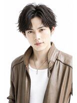 ソレイユ(Soleil)&nbsp;刈り上げ/ツーブロック/センターパート/30代/40代/50代/黒髪