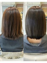 アッシュ 西荻窪店(Ash)&nbsp;大人艶ボブ＊髪質改善カラーで創る透明感グレージュ