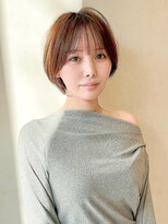 ヨリ ルトロワ 札幌大通(yori Le_trois) 前髪イメチェンピンクベージュクールショートレイヤーカット