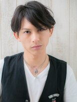グルーミングサロン バーバー キャッスル 北浦和西口(Grooming salon Barber Castle)&nbsp;センターパート爽やかビジカジ黒髪ナチュラル韓国ヘアa1北浦和