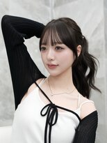 マウル トーキョー 銀座(MAEUL TOKYO)&nbsp;面長解消顔まわり似合わせ前髪韓国レイヤーグレージュ｢銀座｣