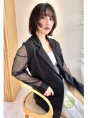 イメチェン　ボブ　外ハネボブ　美髪　ホワイトブロンド　韓国