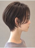 横顔すっきり似合わせショート/50代/藤沢