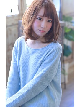 ラファンジュ ヘアー(Rohange hair) 【Rohange】ハニーベージュボブ#フォギーベージュ#毛先パーマ