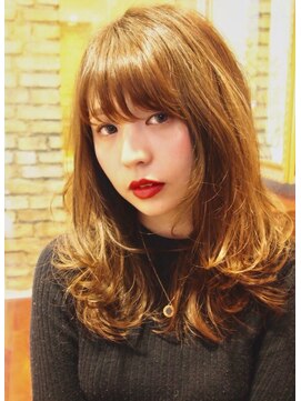 ビーハイブ 一番町店 アヴェダ(BEHIVE) 「BEHIVE一番町店」高橋しおり　重軽フェザーロング