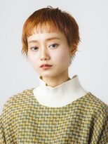 オト(Oto)&nbsp;オレンジベージュのオン眉ショート