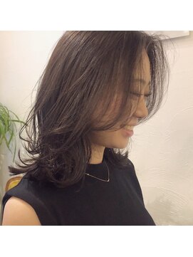 マウロア(MAULOA) "暗透けミディウルフ" ayumi