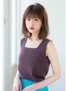 アンアミ オモテサンドウ(Un ami omotesando) 【Ｕｎａｍｉ】大人カジュアル ミディアム　工藤　由佳