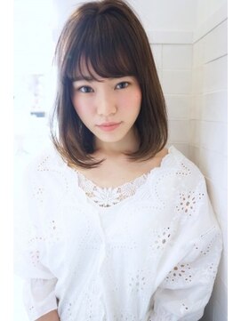 ネオリーブアイム 横浜西口店(Neolive aim) 鎖骨ミディアム小顔ストレートボブ♪