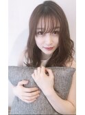 モテ髪カタログピンクベージュボブルフ着物クールショート