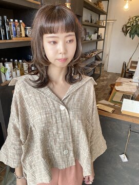 ベランダ(veranda) くびれウルフヘア