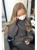 ~ミルクティーベージュ シールエクステ~【Ria 大阪 梅田】