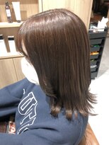 テラスヘア 新潟駅南(TERRACE hair)&nbsp;【艶髪】プレミアムイルミナカラー使用ミルキーベージュ
