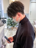 フレームプラス 御堂筋難波店(FRAME +)&nbsp;【FRAME/難波/全席個室サロン】フェザーマッシュセンターパート