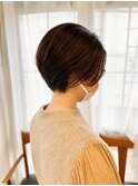 まるみショート　30代40代に人気なスタイルです