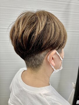 トエ(toe) (toe山縣) 刈り上げショート　(薬院／薬院大通り／薬院美容室)