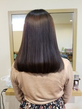 美容室 ザ ニューライン サラツヤストレート【30代/40代/50代/60代】