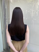 キュア 表参道(CURE)&nbsp;黒髪/グレージュカラー/ココアベージュ/ヘルシーロング[表参道]