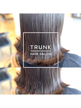 トランク(TRUNK) 【外ハネBOB×グレージュ】
