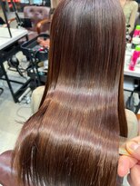 アディクト 東陽町西口(addict)&nbsp;髪質改善で大人上品なツヤ髪に_ビターブラウン_ロング［東陽町］