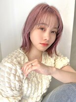 トゥルーズ 梅田店(TLUUS)&nbsp;【TLUUSホワイトグレージュチェリーブラウンミニウルフ】