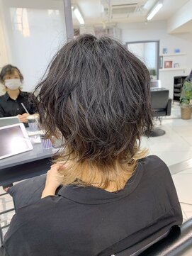 ユーフォリア 池袋東口駅前店(Euphoria) 【Mizuki指名で叶う♪】癖を生かしたパーマ風ウルフ : )