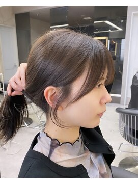 ロンドアヴァントゥス 池袋(Lond aventus) 韓国レイヤー/韓国風/ボブ/髪質改善/黒髪/ブリーチなし〔池袋〕