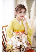 《ヘアセット》袴にもおすすめ!大人気編み下ろしスタイル
