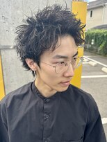 ニアウ 高崎店(Niau) メンズショートパーマメンズパーマツイストスパイラルパーマ高崎