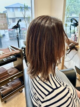 リシェールグリーン 越谷花田店(RICHAIR GREEN) イメチェン/ハッシュカット/フルバング/似合わせカット