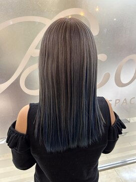 ヘアースペースブルーム ヒーロー 園田店(HAIR SPACE BLOOM hero) 【園田/インナーカラー】ケアブリーチ