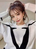 簡単ヘアアレンジ×ベージュ系カラー×BYKARTE TR