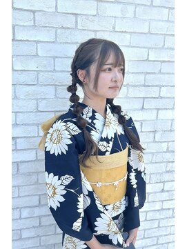 プリーク(preak) 編み込み+デザインツインスタイル